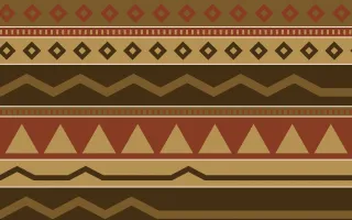 Java Heritage Kilim — colourful brown and gold kilim background