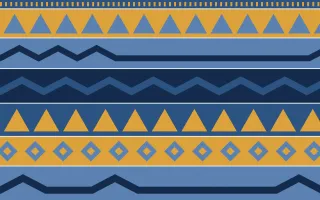 Jodhpur Indigo Kilim — colourful blue and gold kilim background