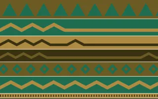 Kerala Spice Kilim — colourful brown, green and gold kilim background