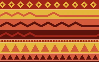 Lantern Festival Kilim — colourful red, gold and orange kilim background