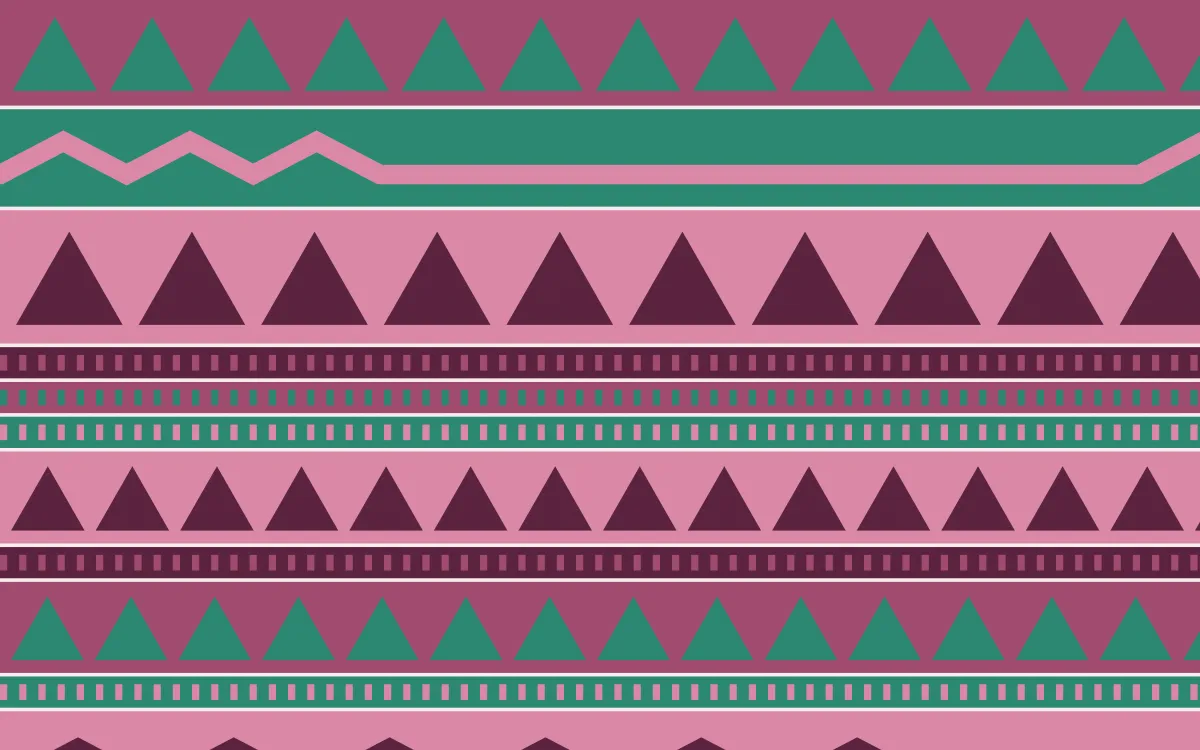 Lotus Siam Kilim — colourful pink and teal kilim background