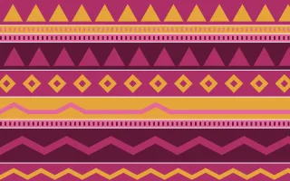 Oaxaca Pink Kilim — colourful pink and gold kilim background