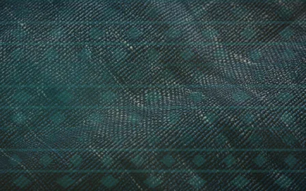 Kilim Side Light — colourful teal and gold kilim background