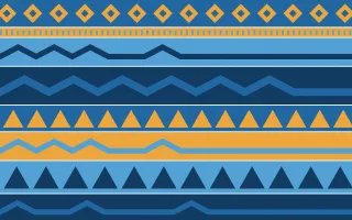 Côte d'Azur Kilim — colourful blue and orange kilim background