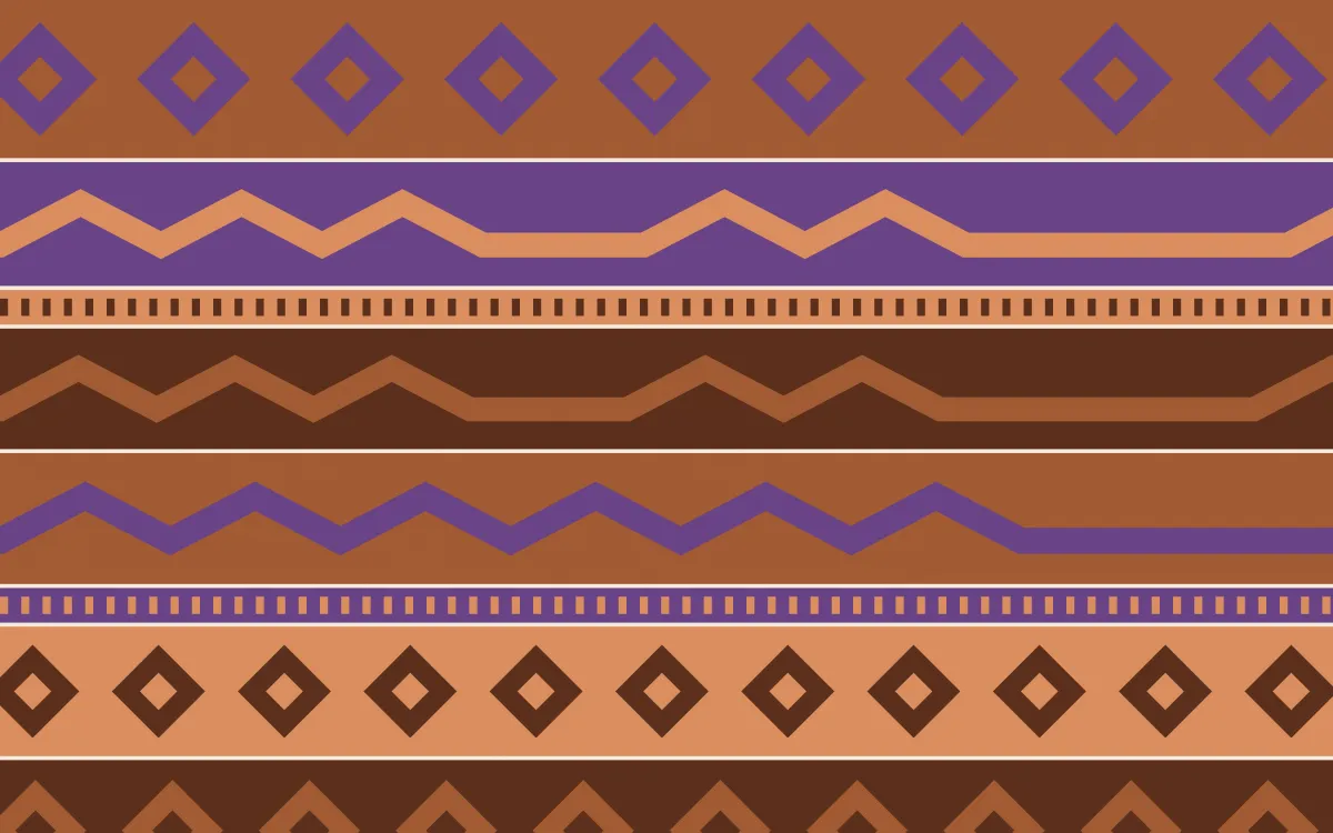 Sahara Dusk Kilim — colourful orange and purple kilim background