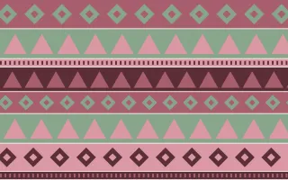 Sakura Paper Kilim — colourful red and green kilim background