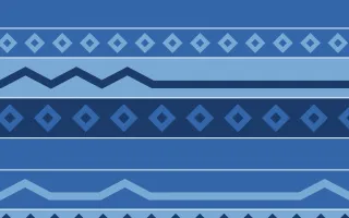 Santorini Kilim — colourful blue kilim background