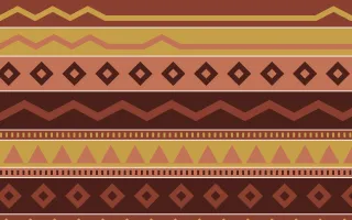 Venetian Rosso Kilim — colourful brown, gold and orange kilim background