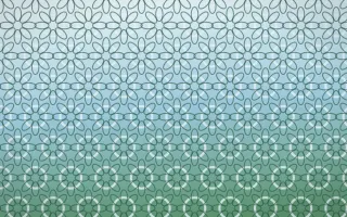 Clear Day Lace IV — light blue and green lace background, variation IV