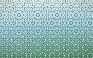 Clear Day Lace IX — light blue and green lace background, variation IX