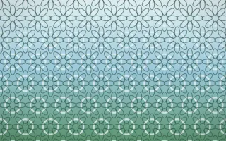 Clear Day Lace V — light blue and green lace background, variation V