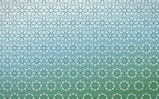 Clear Day Lace VIII — light blue and green lace background, variation VIII