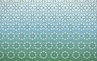 Clear Day Lace X — light blue and green lace background, variation X