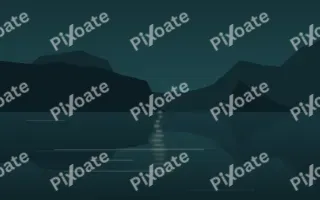 Deep Teal Tarn III — dark teal lake background, variation III