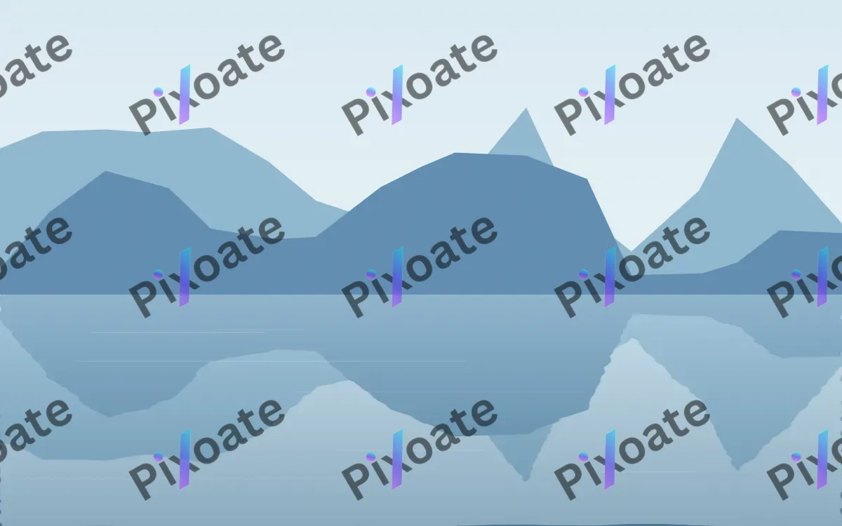 Glacier Basin — light blue lake background