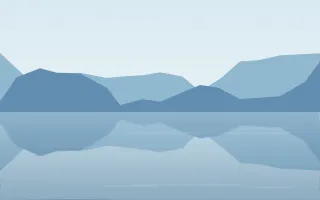 Glacier Basin II — light blue lake background, variation II