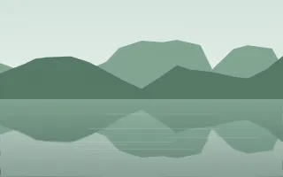 Juniper Tarn — light green lake background
