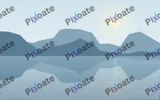 Morning Glass Lake II — light blue lake background, variation II