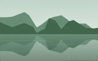 Pine Shadow Lake — light green lake background