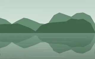 Pine Shadow Lake III — light green lake background, variation III