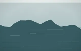 Stillwater Reflection IX — light white and teal lake background, variation IX