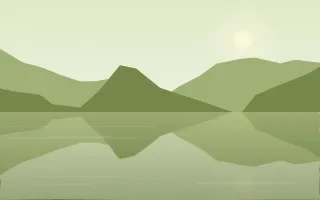 Reed Pond III — light green lake background, variation III