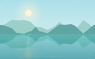 Tropic Lagoon — light teal lake background