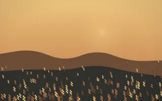 Autumn Glow Lavender Field X — colourful orange, brown and grey lavender field background, variation X