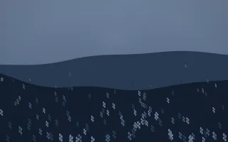Blue Hour Lavender Field V — dark blue lavender field background, variation V