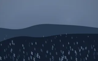 Blue Hour Lavender Field VI — dark blue lavender field background, variation VI