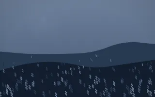 Blue Hour Lavender Field VII — dark blue lavender field background, variation VII