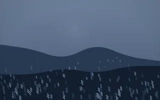 Blue Hour Lavender Field VIII — dark blue lavender field background, variation VIII