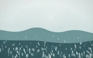 Coastal Mist Lavender Field IX — light white and teal lavender field background, variation IX