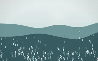 Coastal Mist Lavender Field VI — light white and teal lavender field background, variation VI