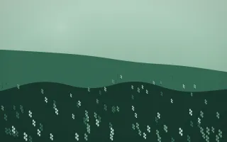 Emerald Mist Lavender Field II — dark green lavender field background, variation II