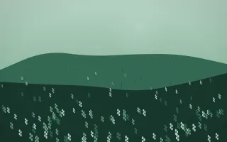 Emerald Mist Lavender Field VII — dark green lavender field background, variation VII
