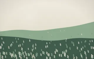 First Light Lavender Field VIII — light beige and green lavender field background, variation VIII