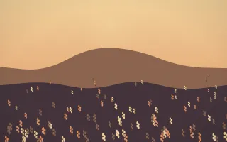 Golden Hour Lavender Field IV — colourful orange and pink lavender field background, variation IV