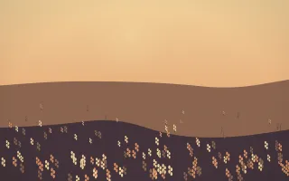 Golden Hour Lavender Field VII — colourful orange and pink lavender field background, variation VII