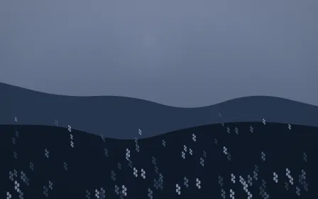 Moonlight Lavender Field — dark blue lavender field background