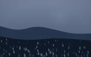 Moonlight Lavender Field II — dark blue lavender field background, variation II