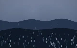 Moonlight Lavender Field IV — dark blue lavender field background, variation IV