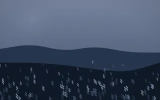 Moonlight Lavender Field VI — dark blue lavender field background, variation VI