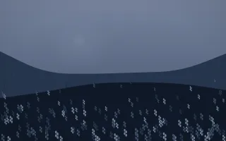 Moonlight Lavender Field X — dark blue lavender field background, variation X