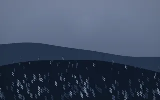 Moonlight Lavender Field XI — dark blue lavender field background, variation XI