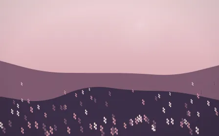 Rose Dusk Lavender Field — colourful red, pink and purple lavender field background