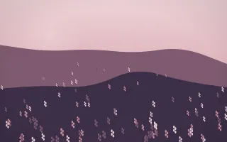 Rose Dusk Lavender Field II — colourful red, pink and purple lavender field background, variation II