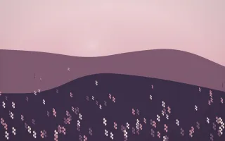 Rose Dusk Lavender Field III — colourful red, pink and purple lavender field background, variation III