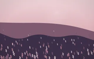 Rose Dusk Lavender Field IV — colourful red, pink and purple lavender field background, variation IV