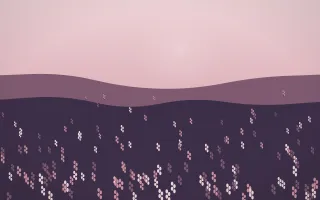 Rose Dusk Lavender Field VII — colourful red, pink and purple lavender field background, variation VII
